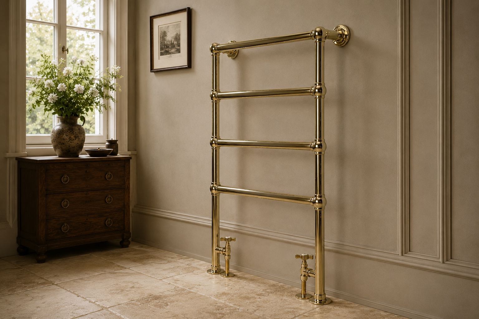 Heated Towel Rails in Dubai: Why They Belong in Luxury UAE Bathrooms - Rutland London (UAE)