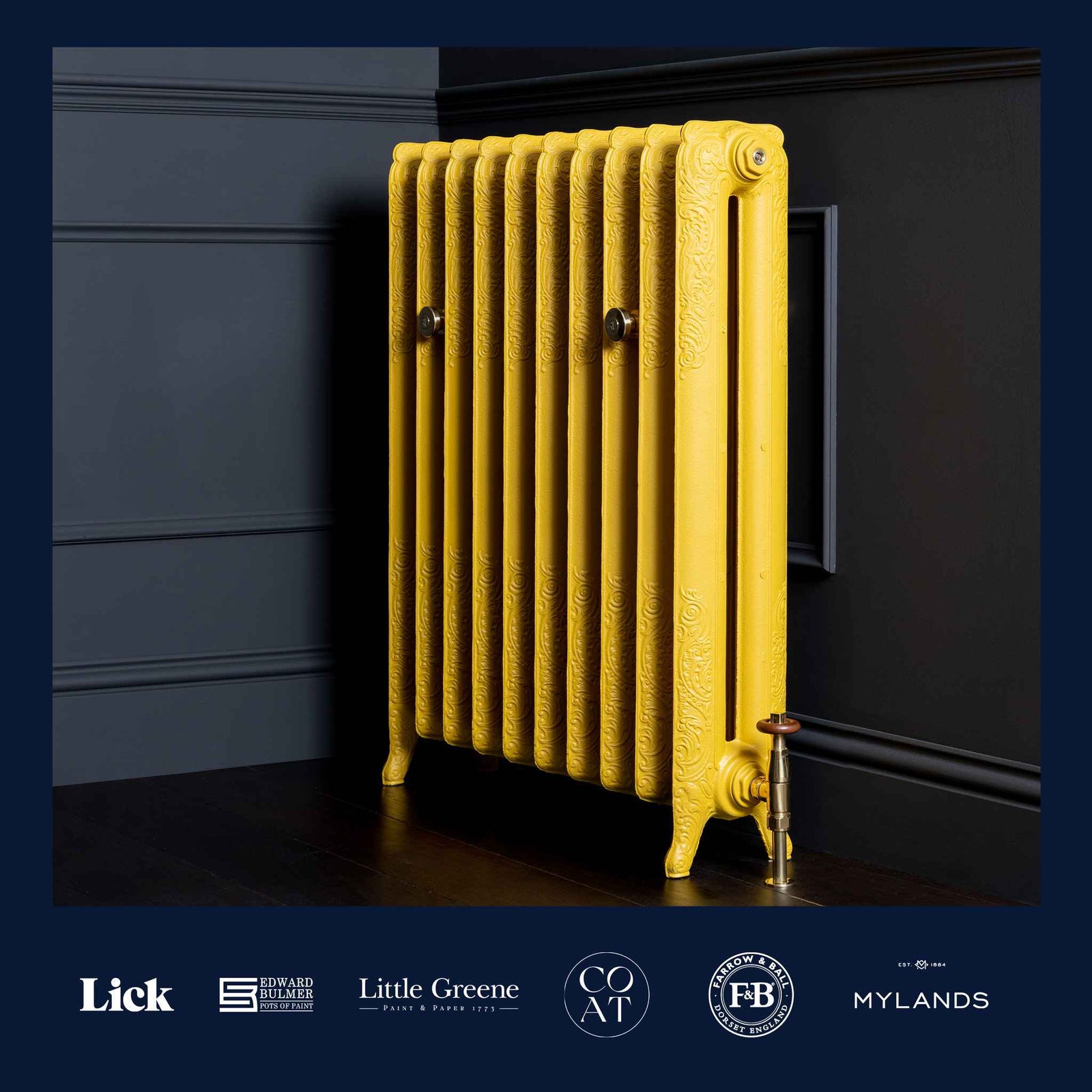 Wickham Cast Iron Radiator - Rutland London (UAE)