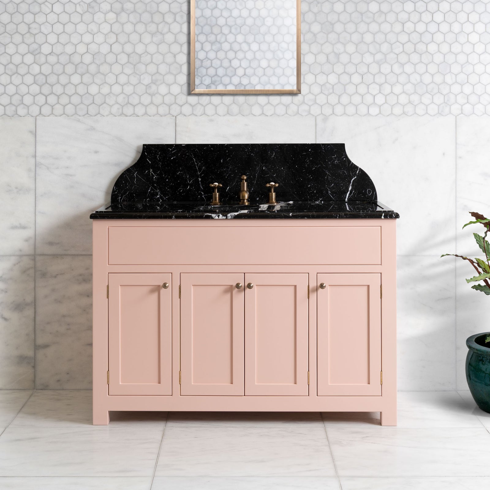 Charterhouse Vanity Suite (Inc. Marble Top, Upstand & Basin) - Rutland London (UAE)