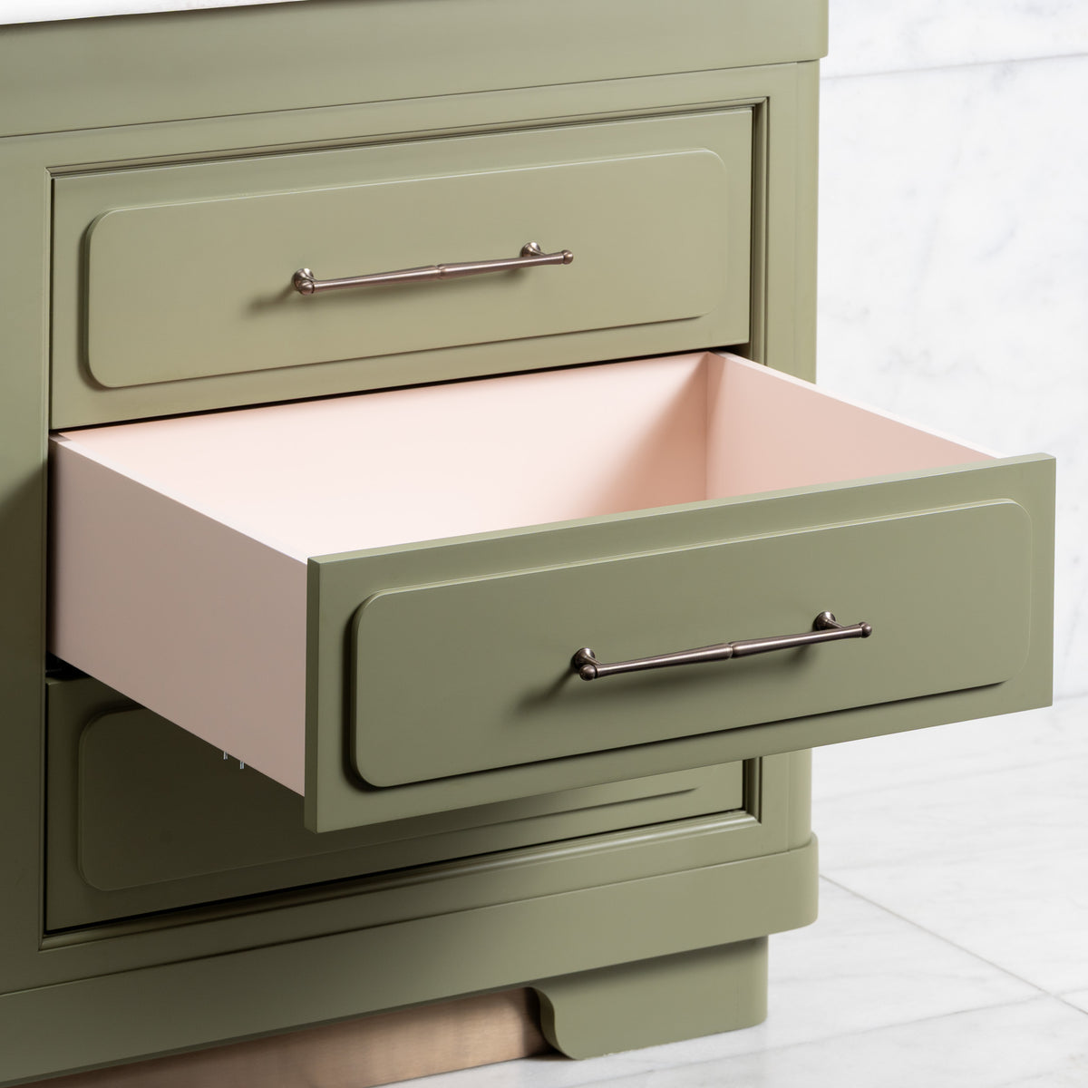 Gloucester Vanity Suite (Inc. Marble Top, Upstand & 2no Basins) - Rutland London (UAE)