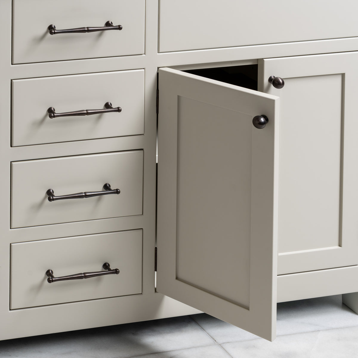 Blenheim Vanity Suite (Inc. Marble Top, Upstand & 2no Basins) - Rutland London (UAE)