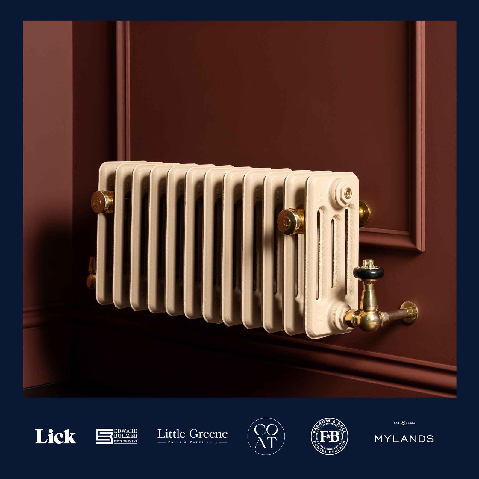 Chilbolton Cast Iron Radiator - Rutland London (UAE)