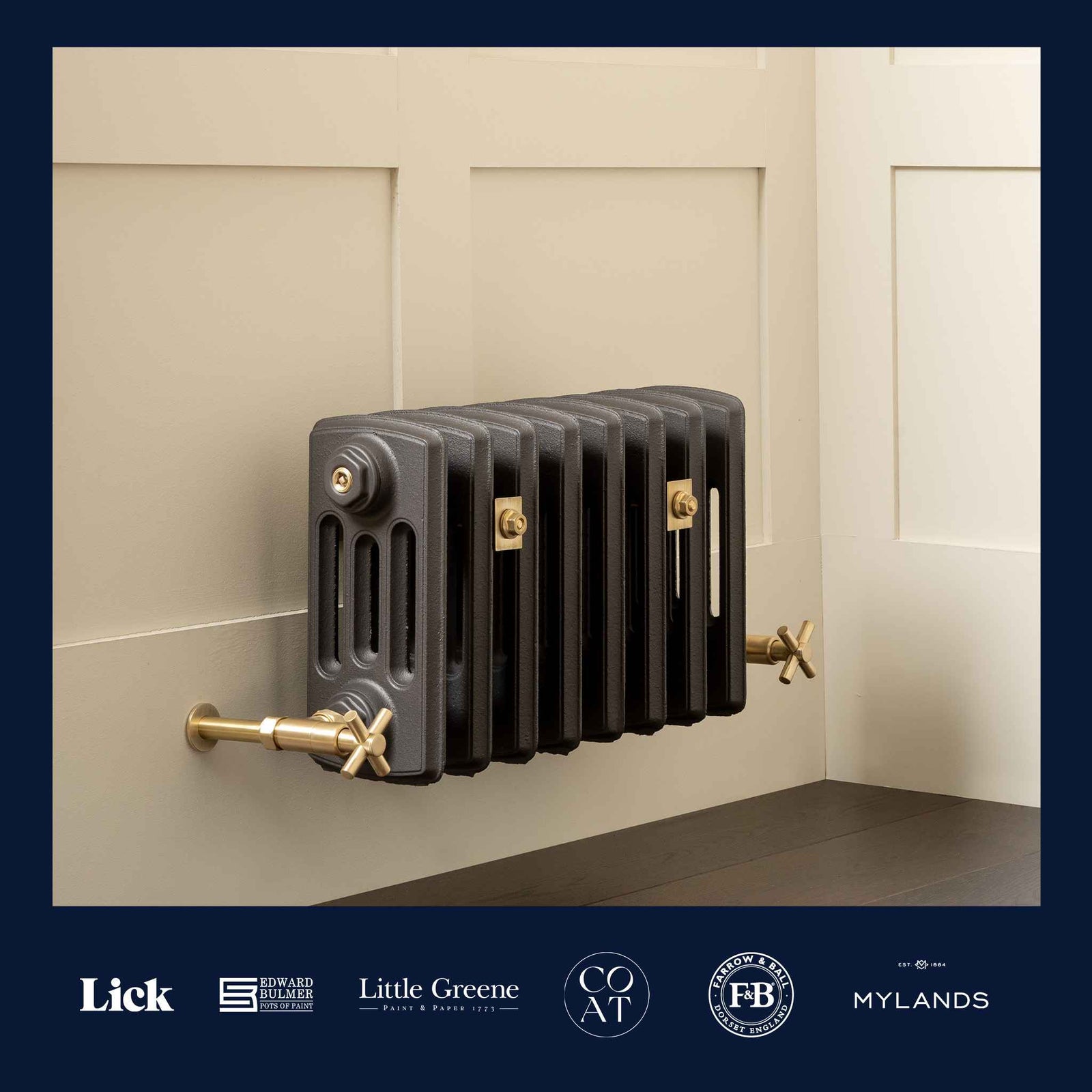 Exbury Cast Iron Radiator - Rutland London (UAE)