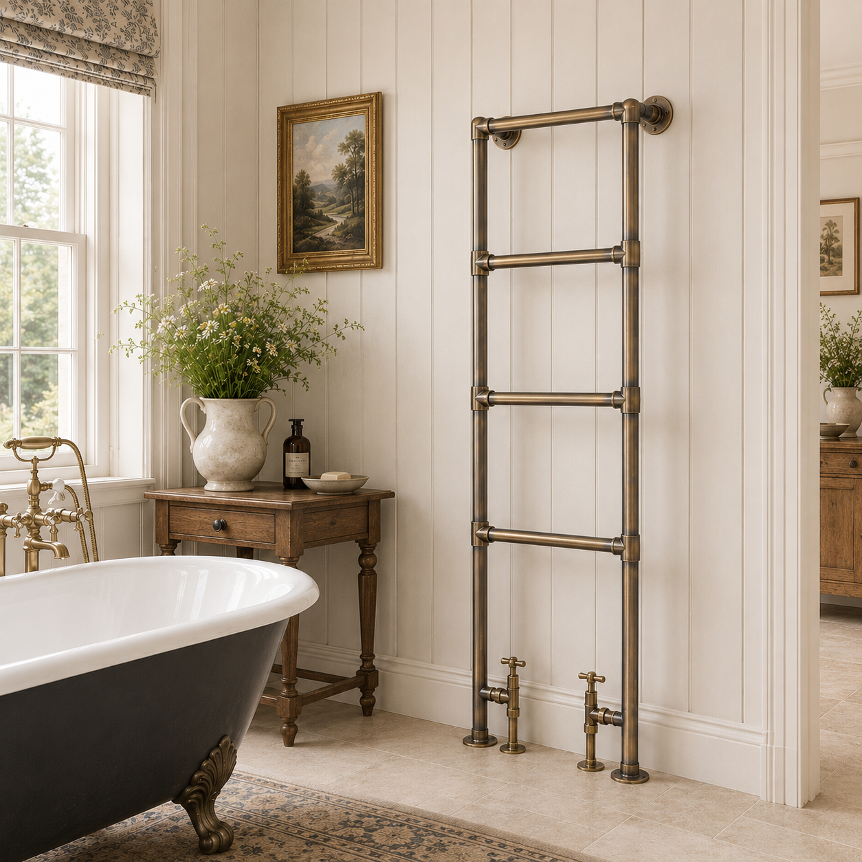 Arundel Heated Towel Rail - Rutland London (UAE)