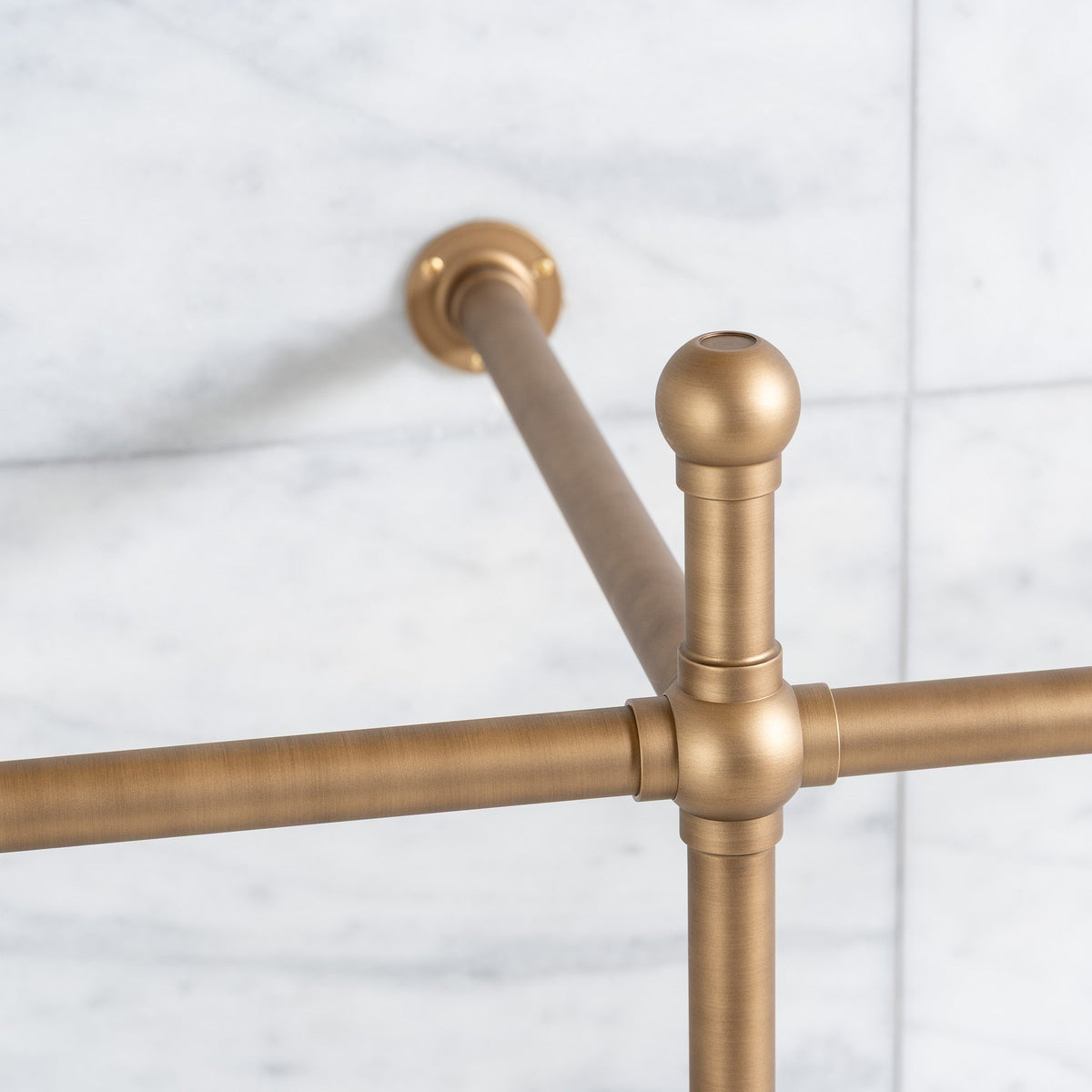 Bloomsbury Double Vanity Stand (Stand Only - No Top, Upstand or Basins) - Rutland London (UAE)