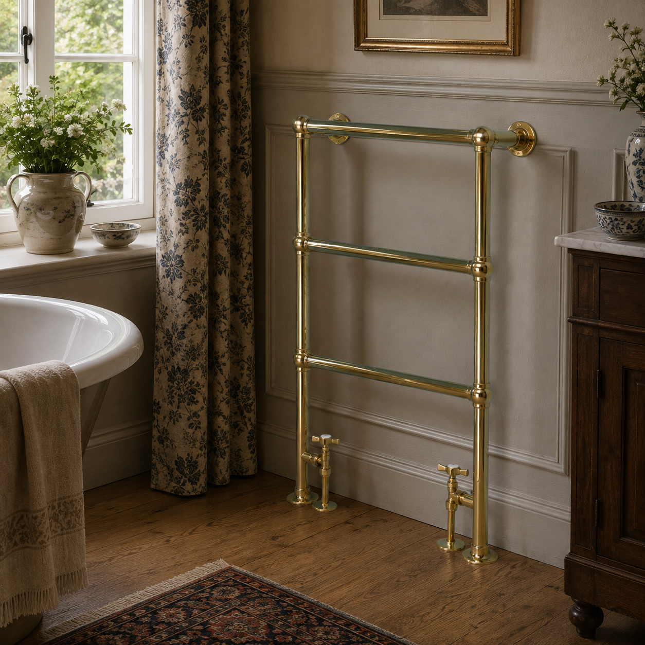 Belgrave Heated Towel Rail - Rutland London (UAE)