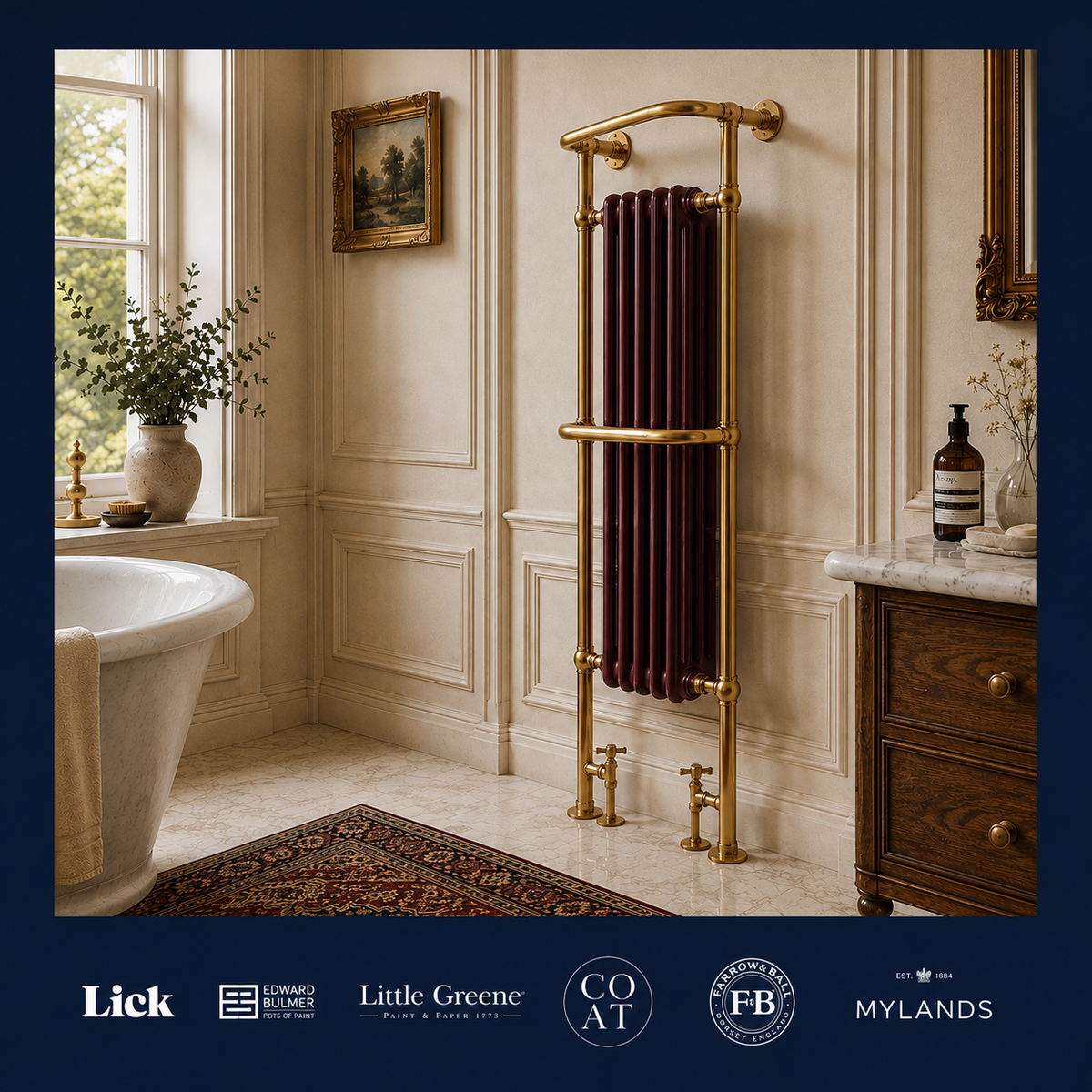 Berkeley Heated Towel Rail - Rutland London (UAE)