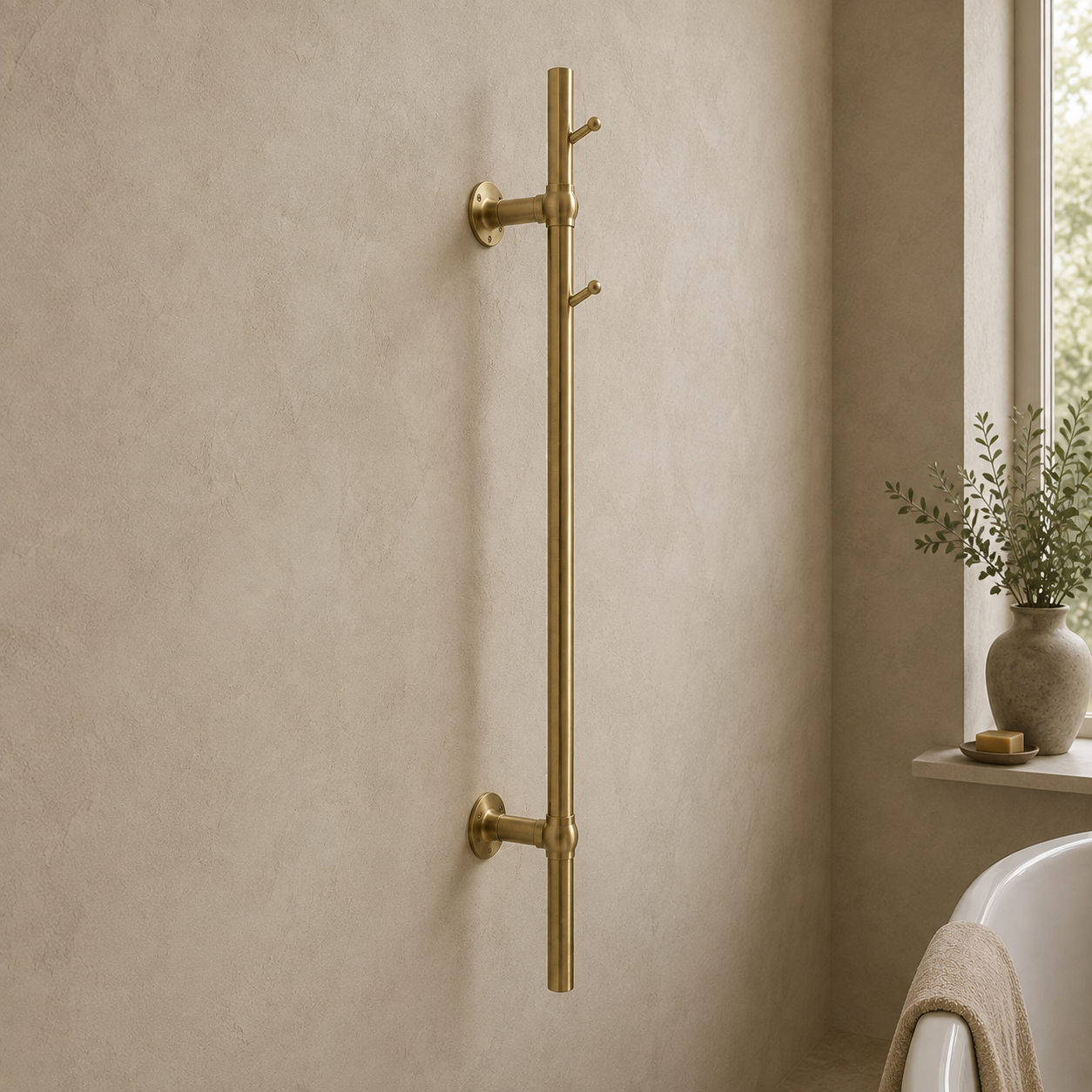 Cubitt Concealed Hot Tree Heated Towel Rail - Rutland London (UAE)