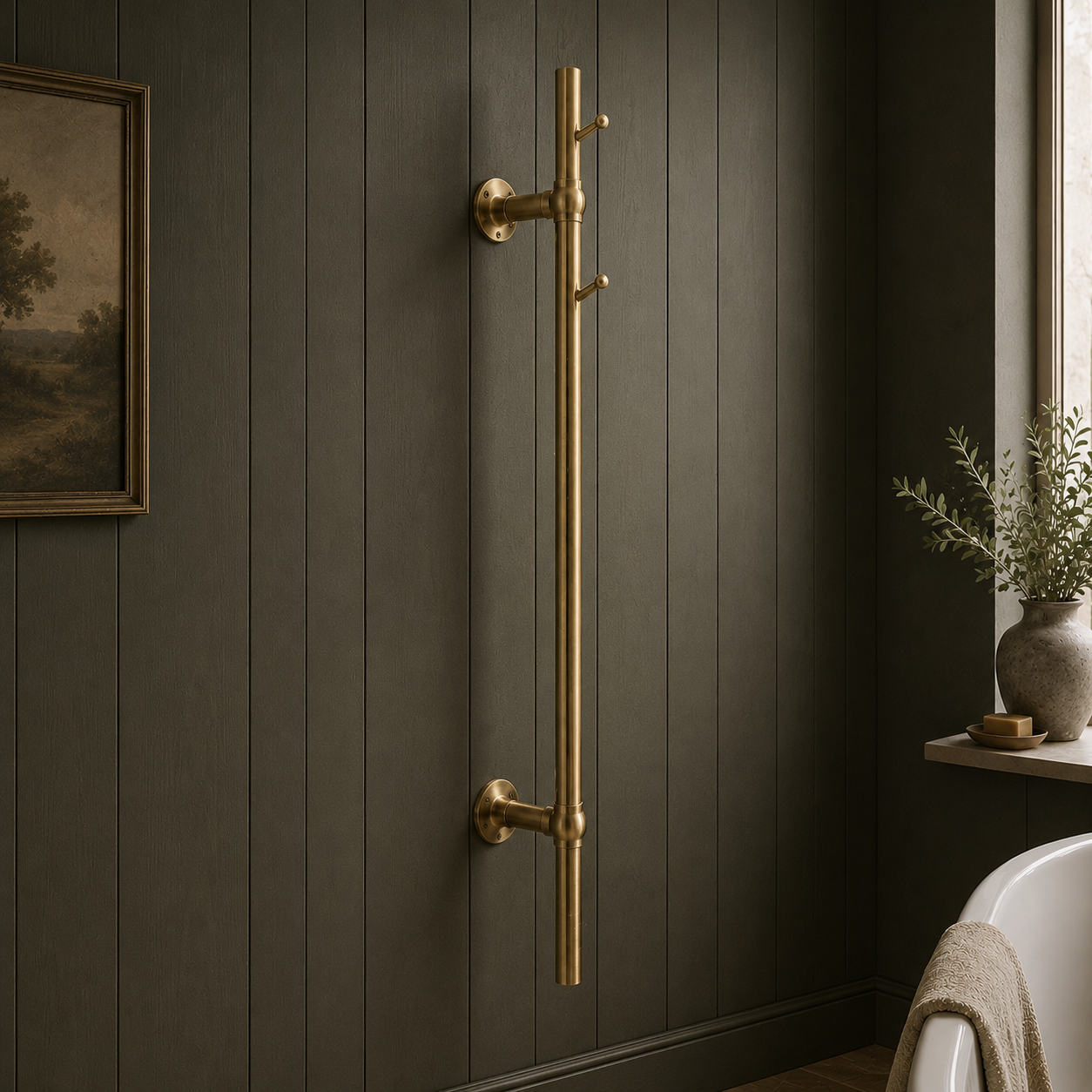 Cubitt Concealed Hot Tree Heated Towel Rail - Rutland London (UAE)