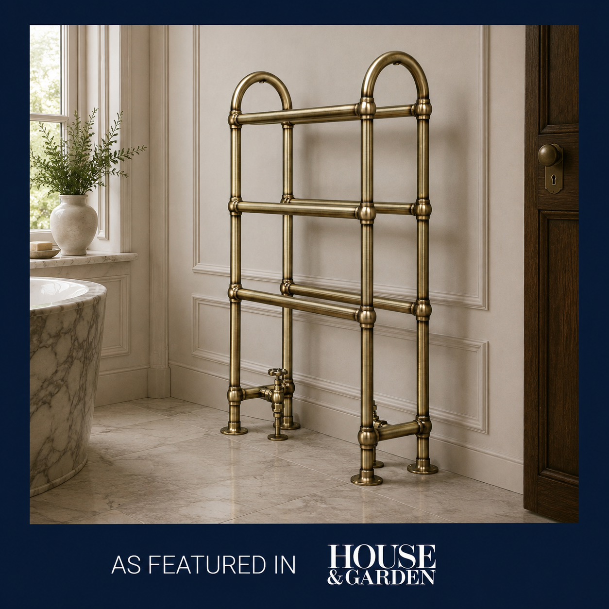 Eaton Heated Towel Rail - Rutland London (UAE)