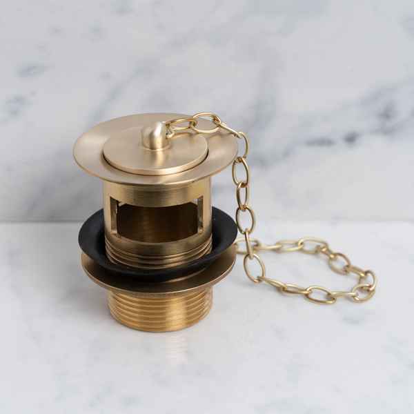 Granville Slotted Basin Waste, Plug & Chain - Rutland London (UAE)