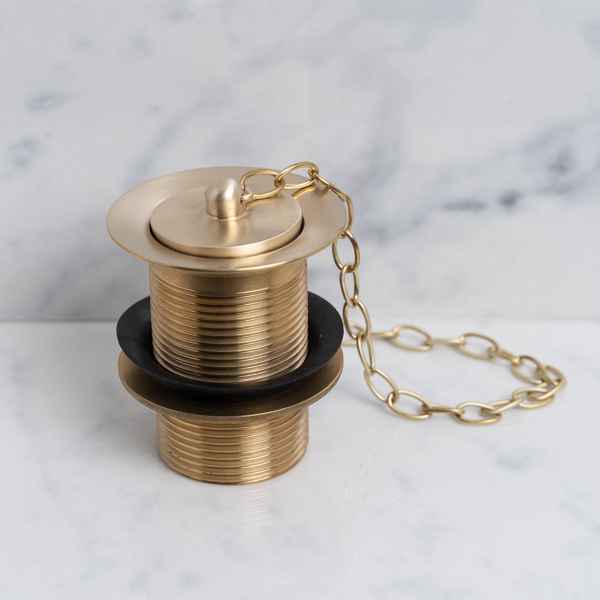 Granville Unslotted Basin Waste, Plug & Chain - Rutland London (UAE)