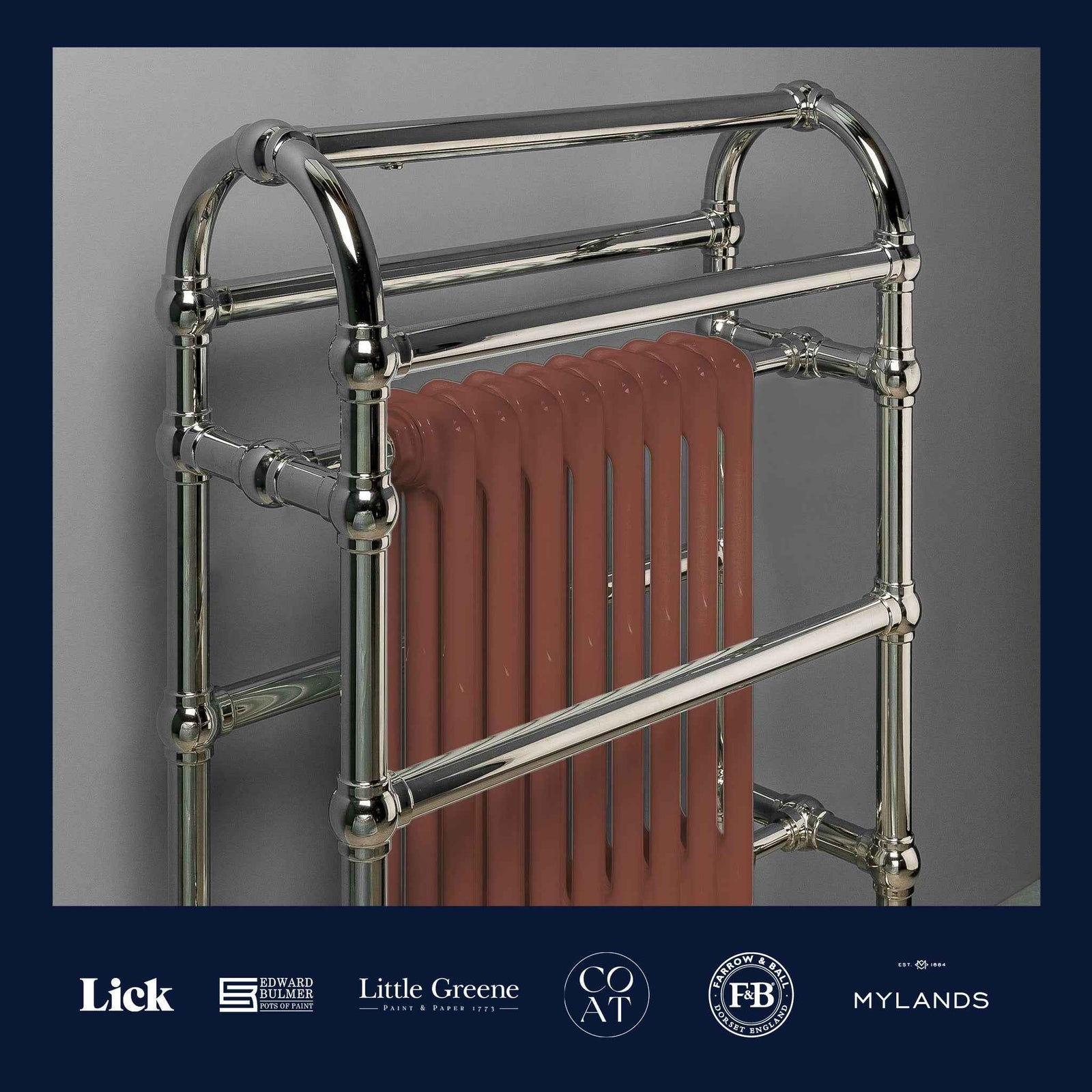 Grosvenor Heated Towel Rail - Rutland London (UAE)