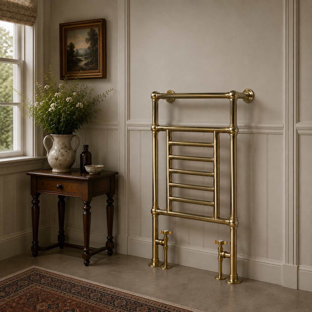 Harrington Heated Towel Rail - Rutland London (UAE)