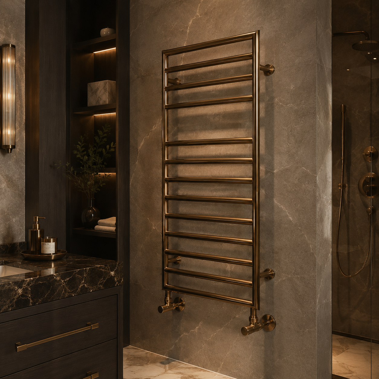 Ion Heated Towel Rail - Rutland London (UAE)