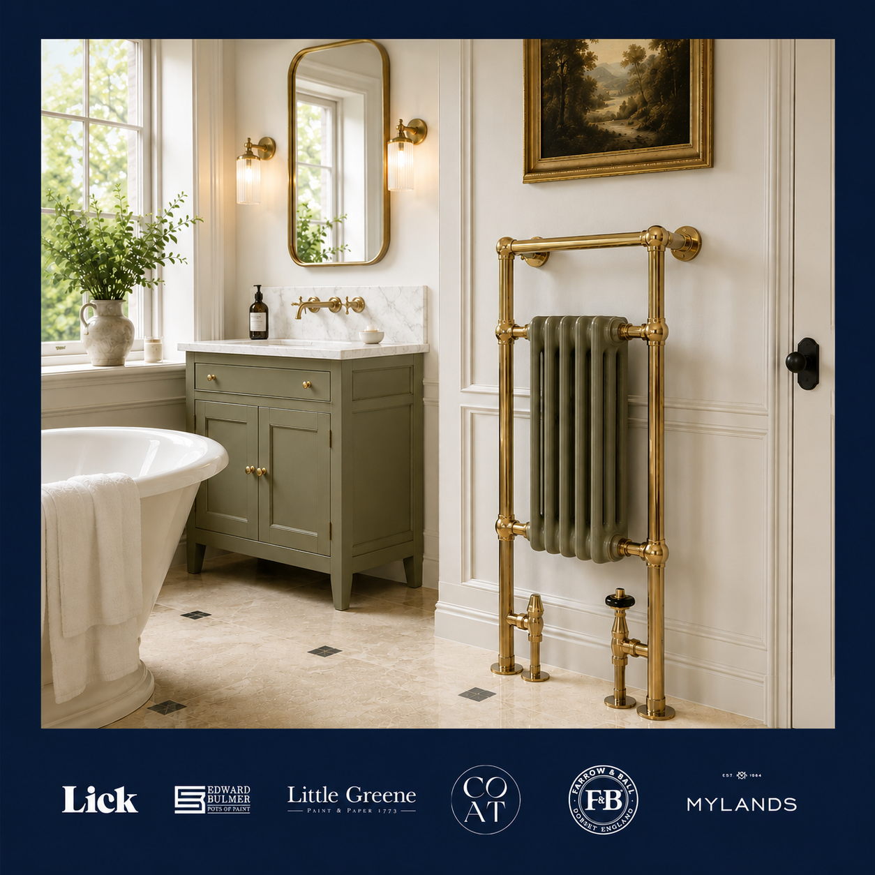 Lonsdale Heated Towel Rail - Rutland London (UAE)