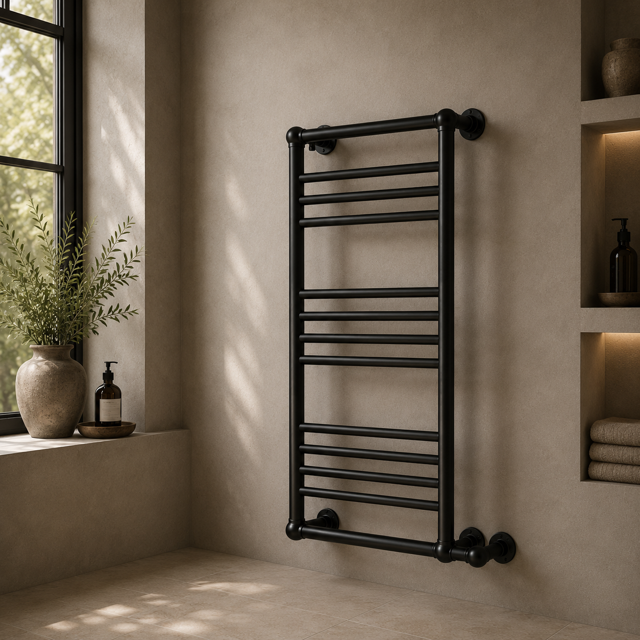 Milner Heated Towel Rail - Rutland London (UAE)