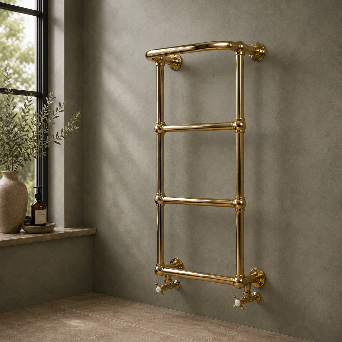Montagu Heated Towel Rail - Rutland London (UAE)