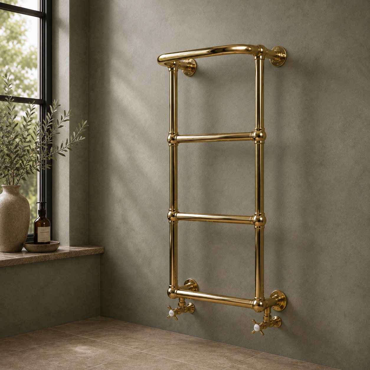 Montagu Heated Towel Rail - Rutland London (UAE)