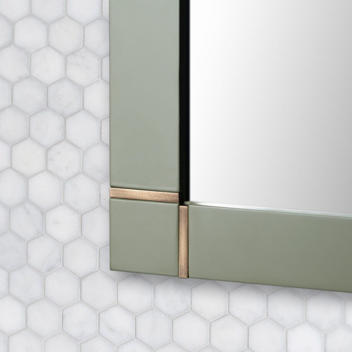 Rugby Painted Bathroom Mirror - Rutland London (UAE)