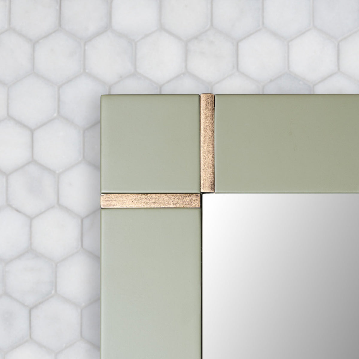 Rugby Painted Bathroom Mirror - Rutland London (UAE)