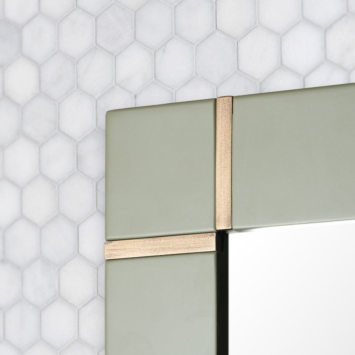 Rugby Painted Bathroom Mirror - Rutland London (UAE)