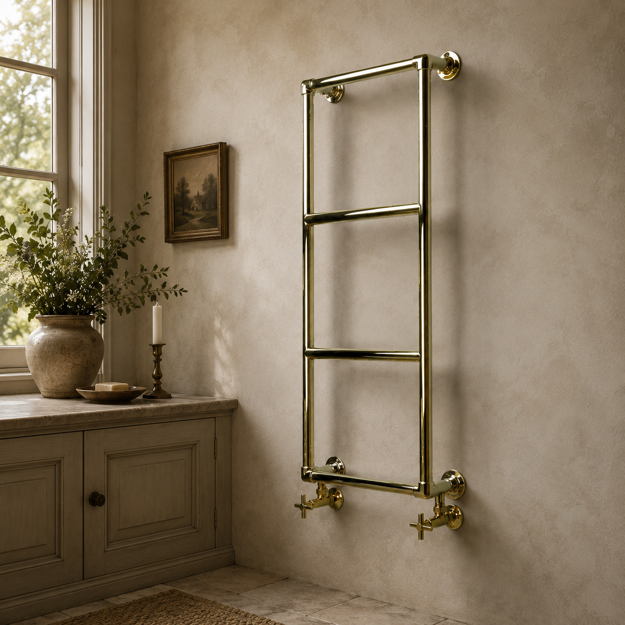 Portman Heated Towel Rail - Rutland London (UAE)