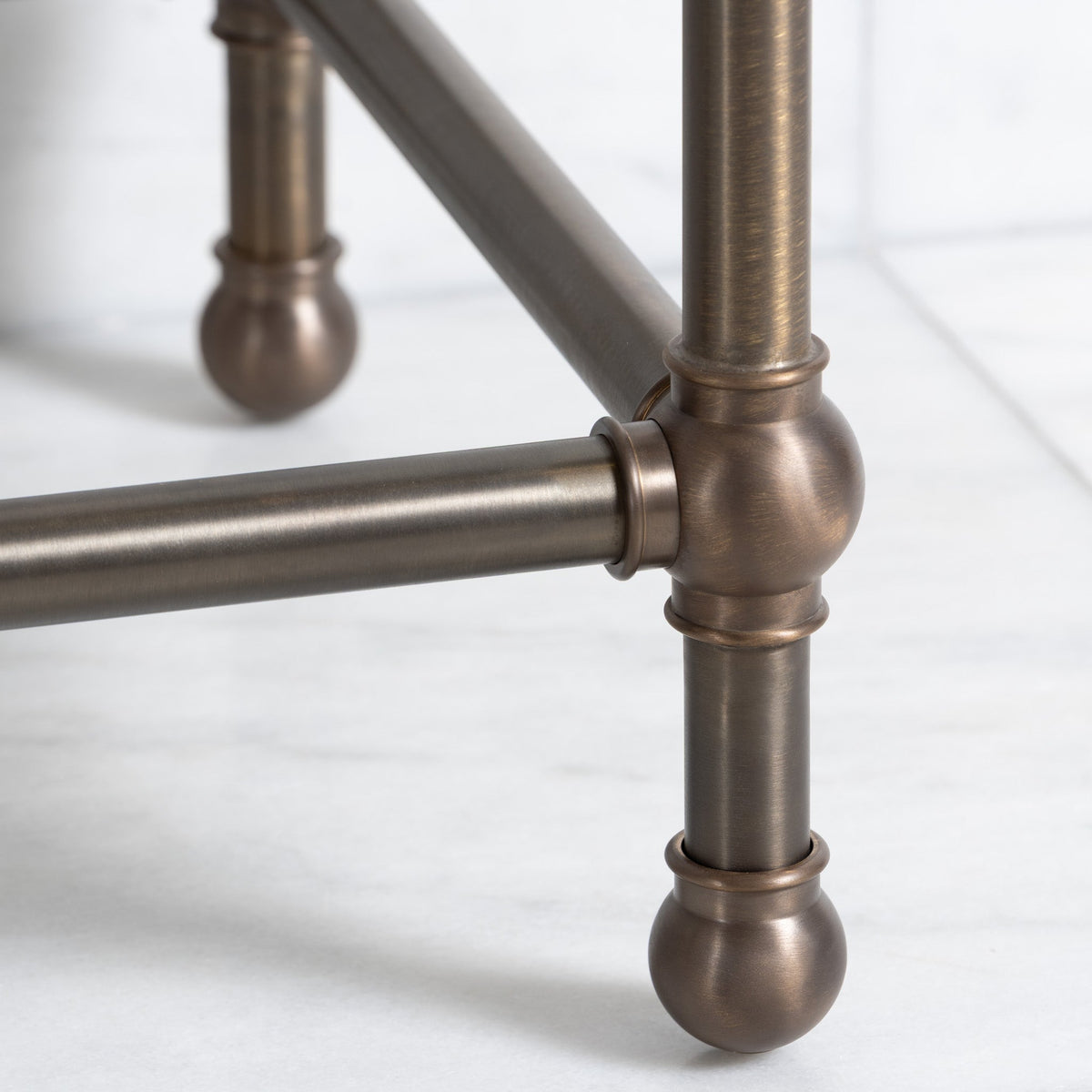 Lloyd Double Vanity Stand (Stand Only - No Top, Upstand or Basins) - Rutland London (UAE)