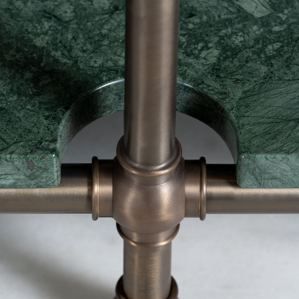 Nevern Double Vanity Suite (Inc. Marble Top, Upstand, Shelf & Basins) - Rutland London (UAE)