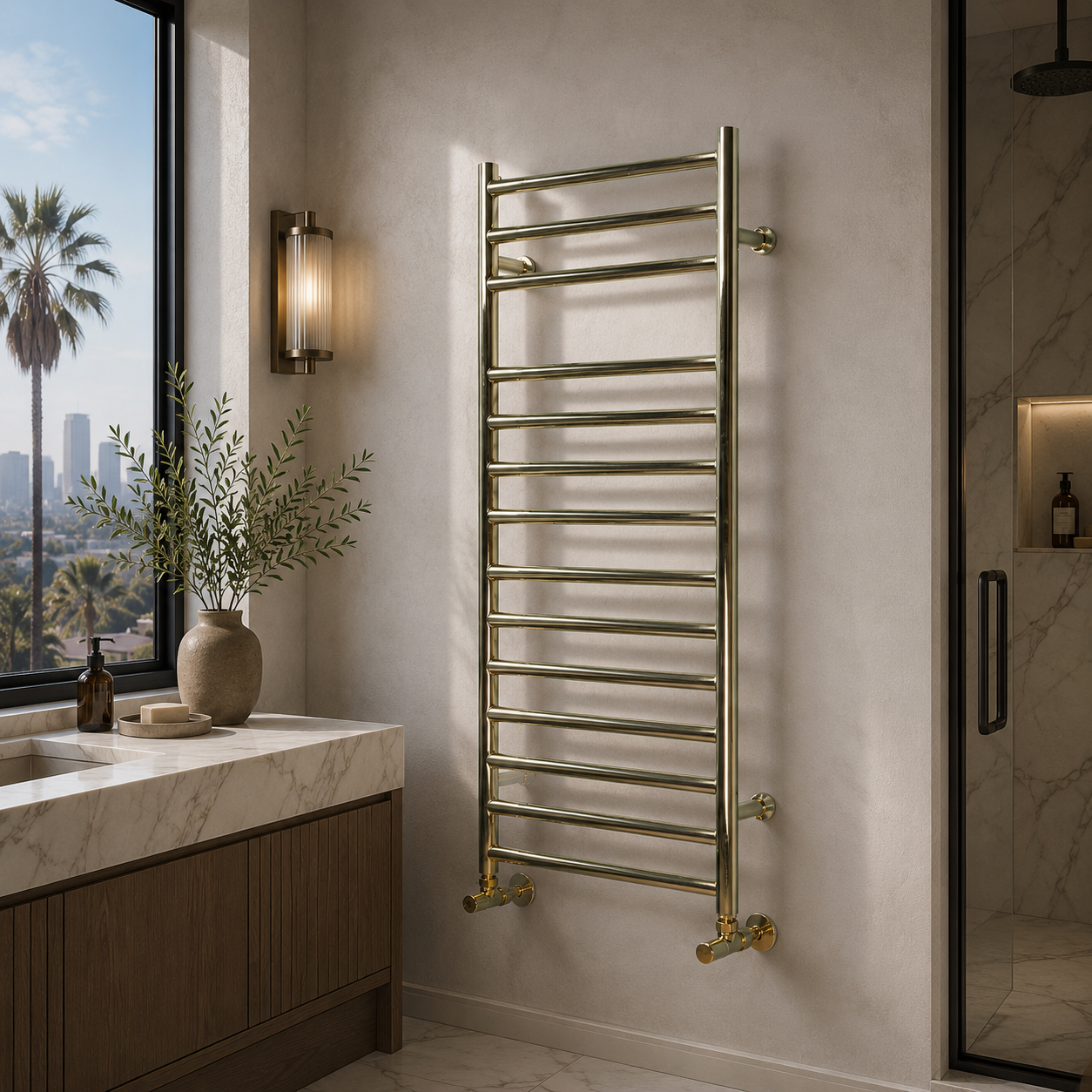 Redcliffe Heated Towel Rail - Rutland London (UAE)