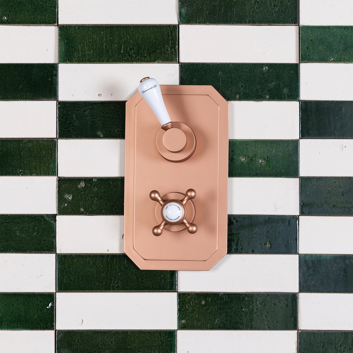 Ebury Green Zellige Style Handmade Artisan Wall &amp; Floor Tiles - Rutland London