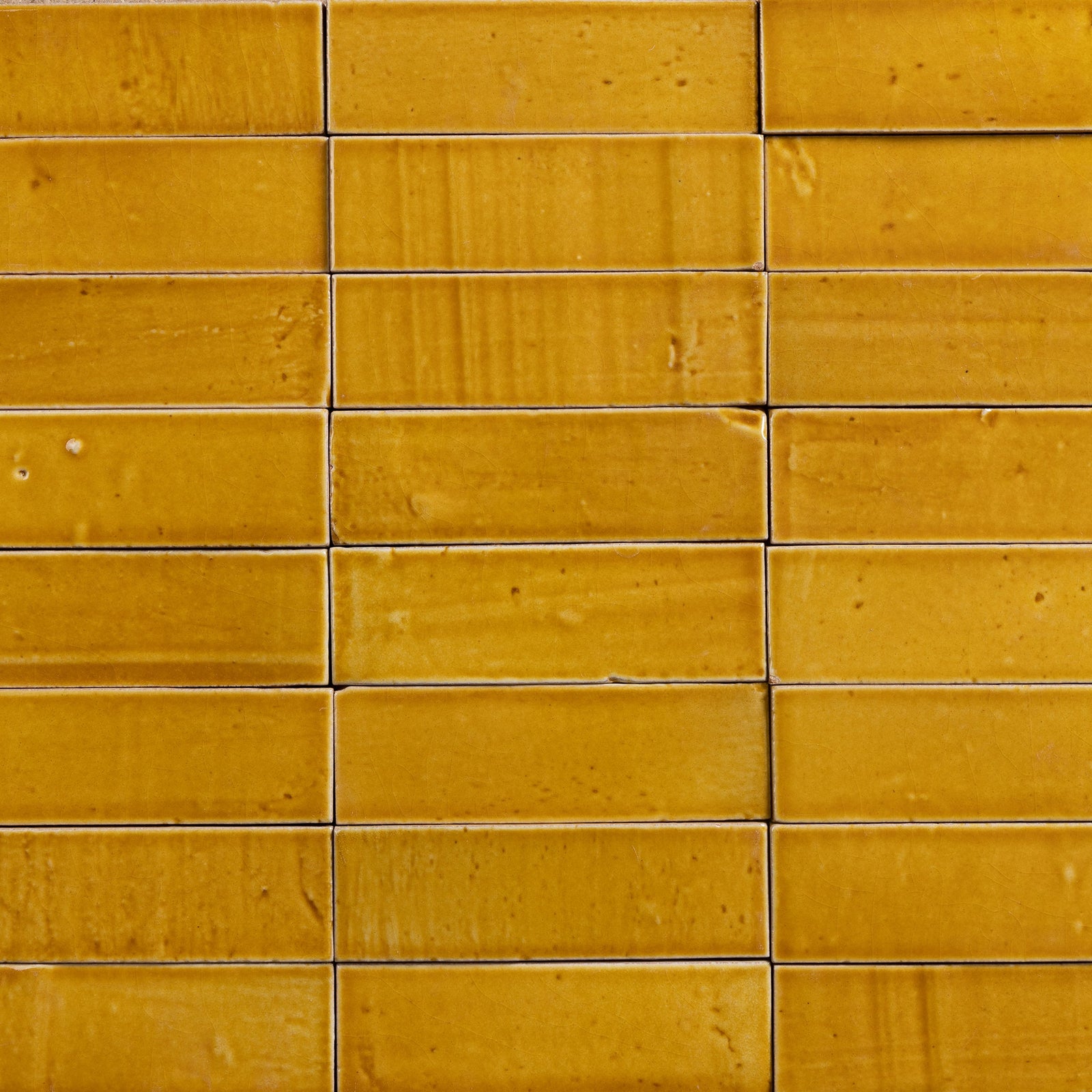 Archer Yellow Zellige Style Handmade Artisan Wall & Floor Tiles - Rutland London