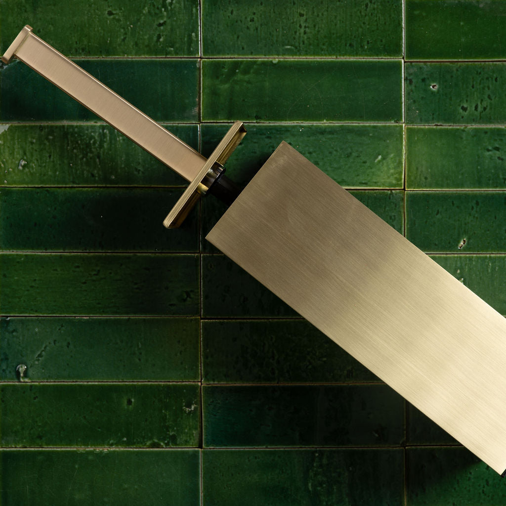 Fenner Green Zellige Style Handmade Artisan Wall &amp; Floor Tiles - Rutland London
