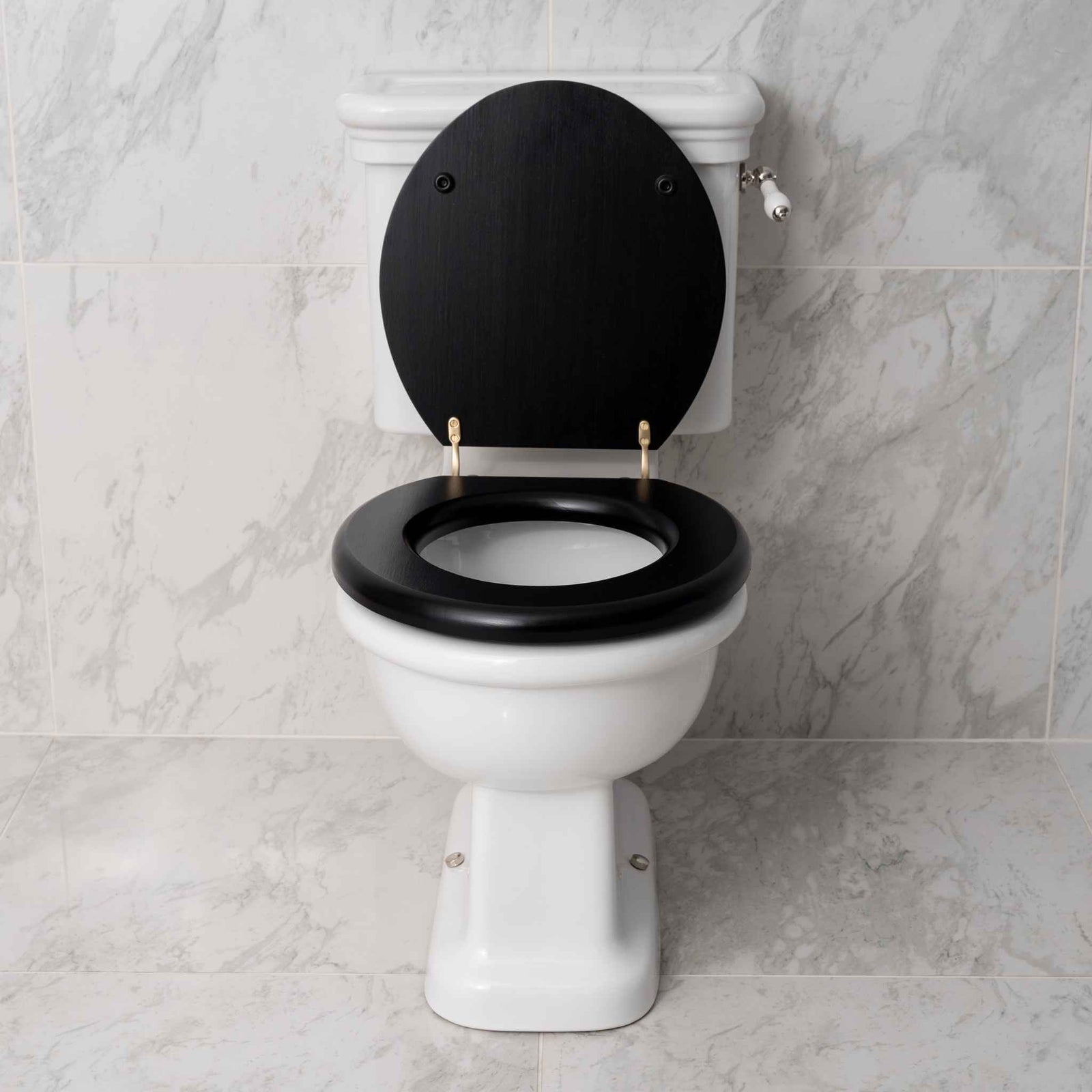 Chelsea Metropolitan Black Classic Toilet Seat - Rutland London (UAE)
