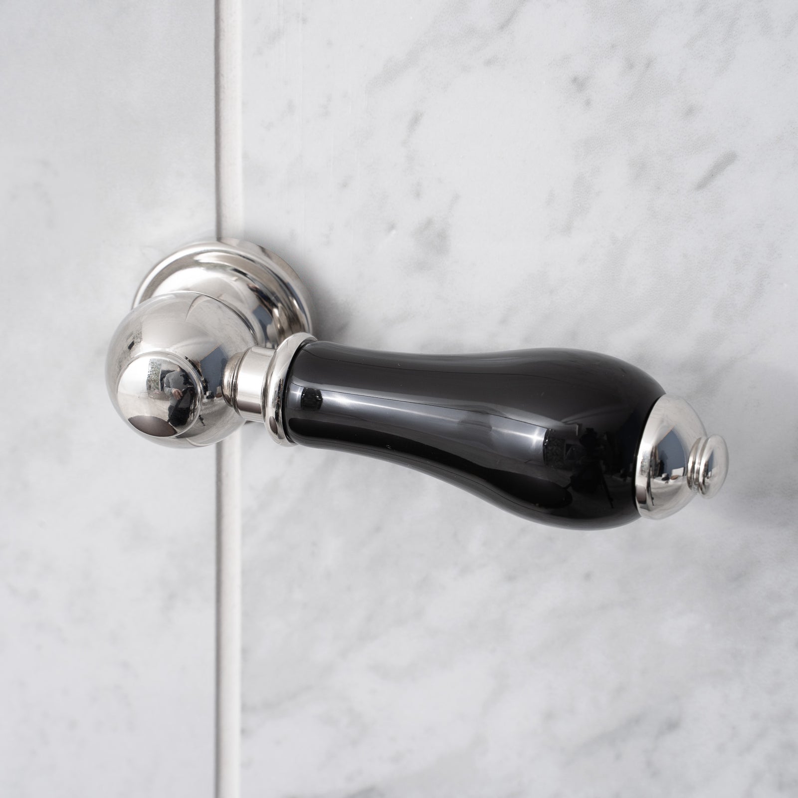 Sussex Black Cistern Lever - Rutland London (UAE)