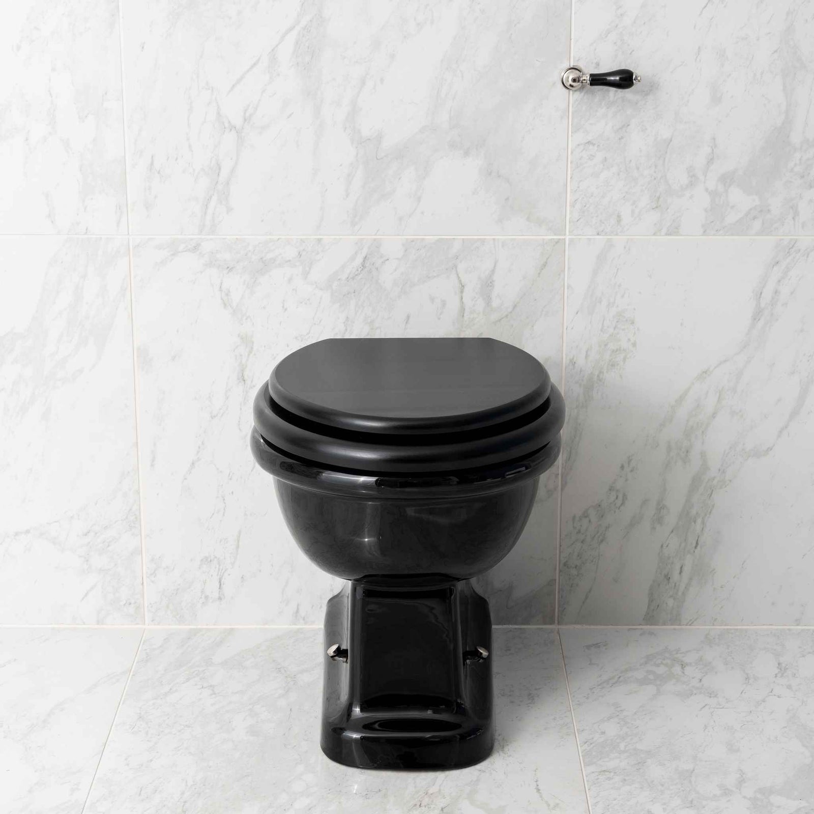 Bartholomew Black Back To Wall WC Suite - Rutland London (UAE)