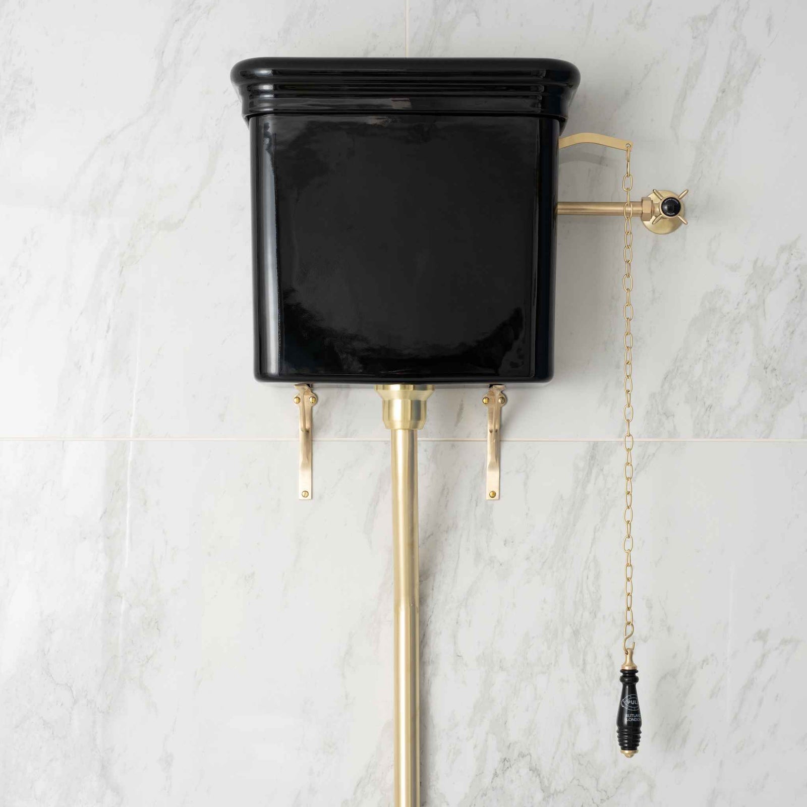 Sloane Black High Level WC Suite - Rutland London (UAE)