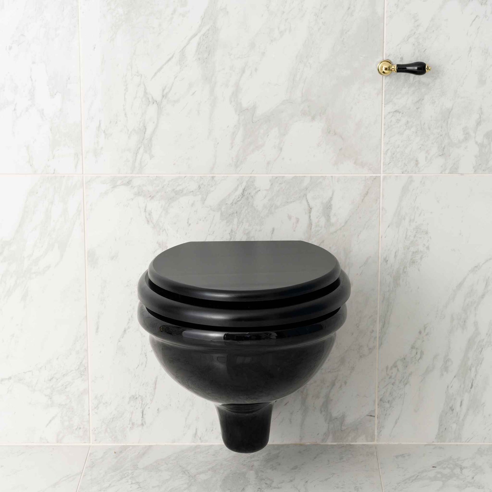 Munster Black Wall Hung WC Suite - Rutland London (UAE)