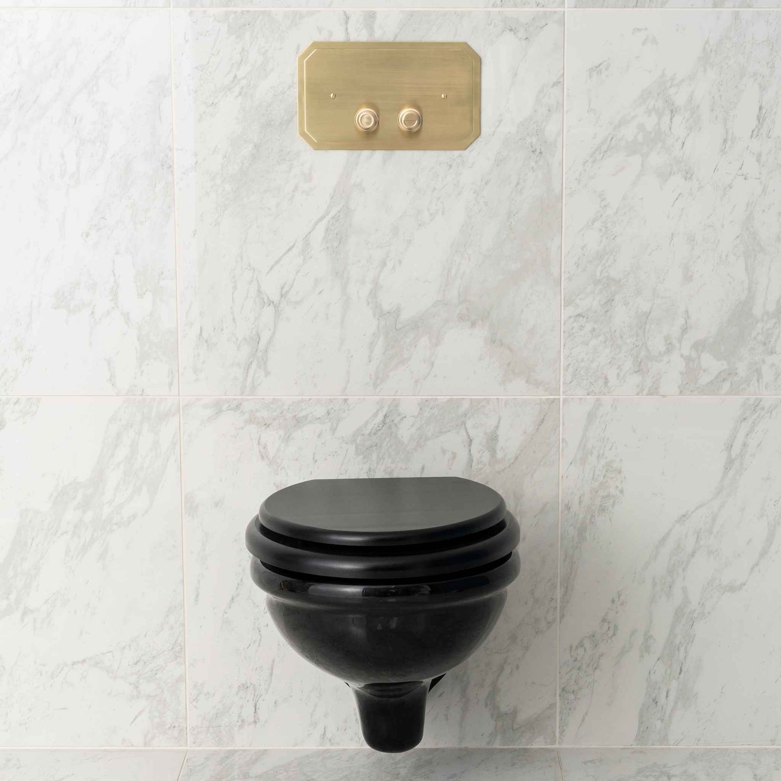 Wilmington Black Wall Hung WC Suite - Rutland London (UAE)