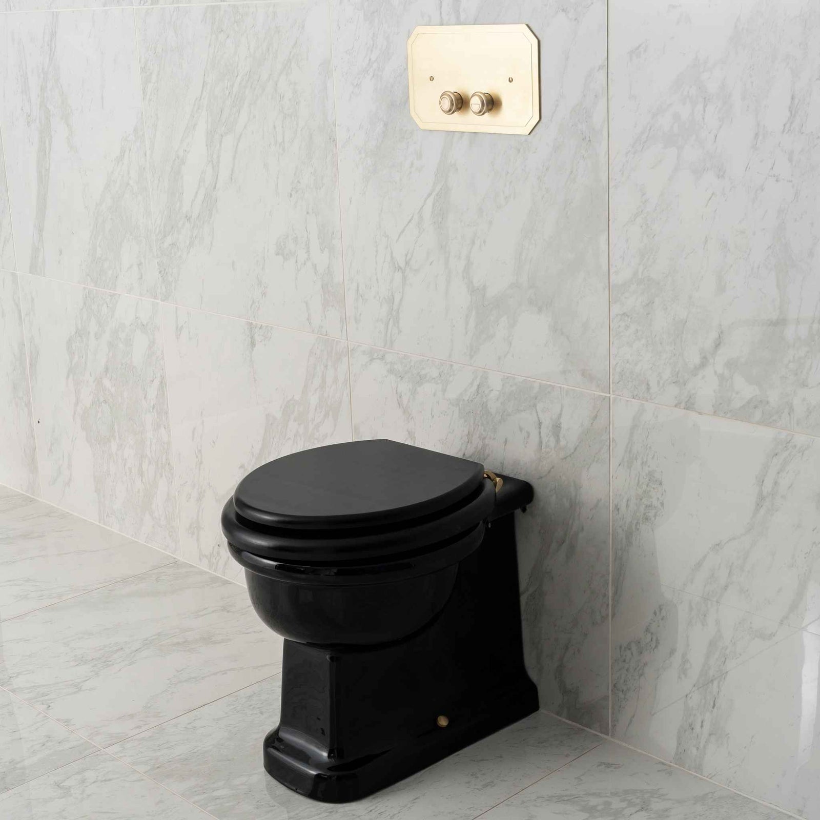 Blandford Black Back To Wall WC Suite - Rutland London (UAE)