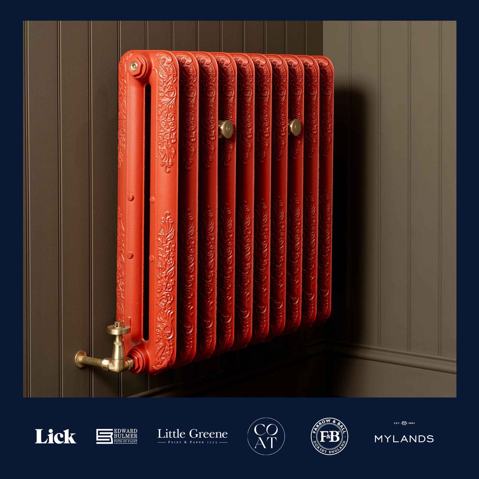 Chalton Cast Iron Radiator - Rutland London (UAE)