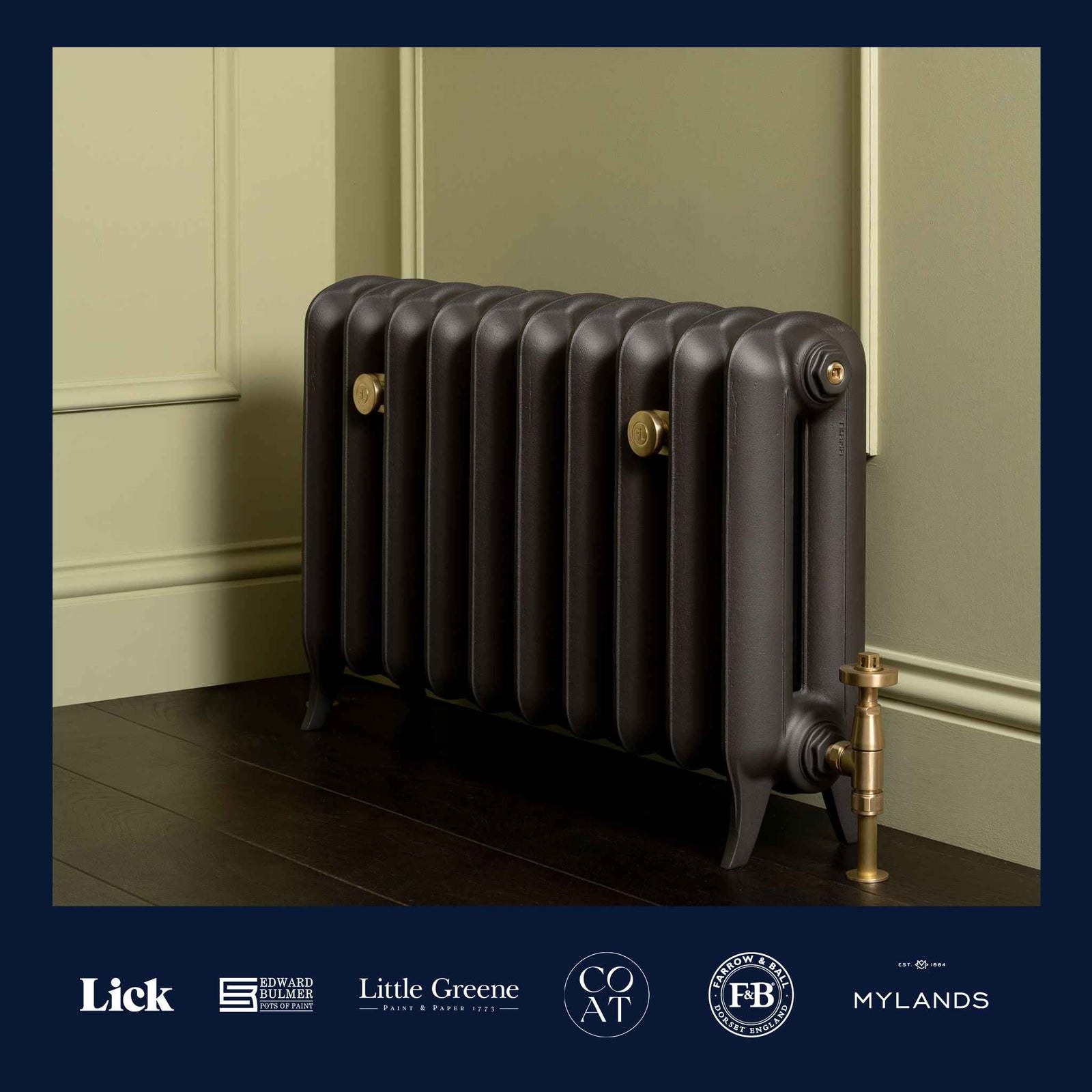 Selborne Cast Iron Radiator - Rutland London (UAE)