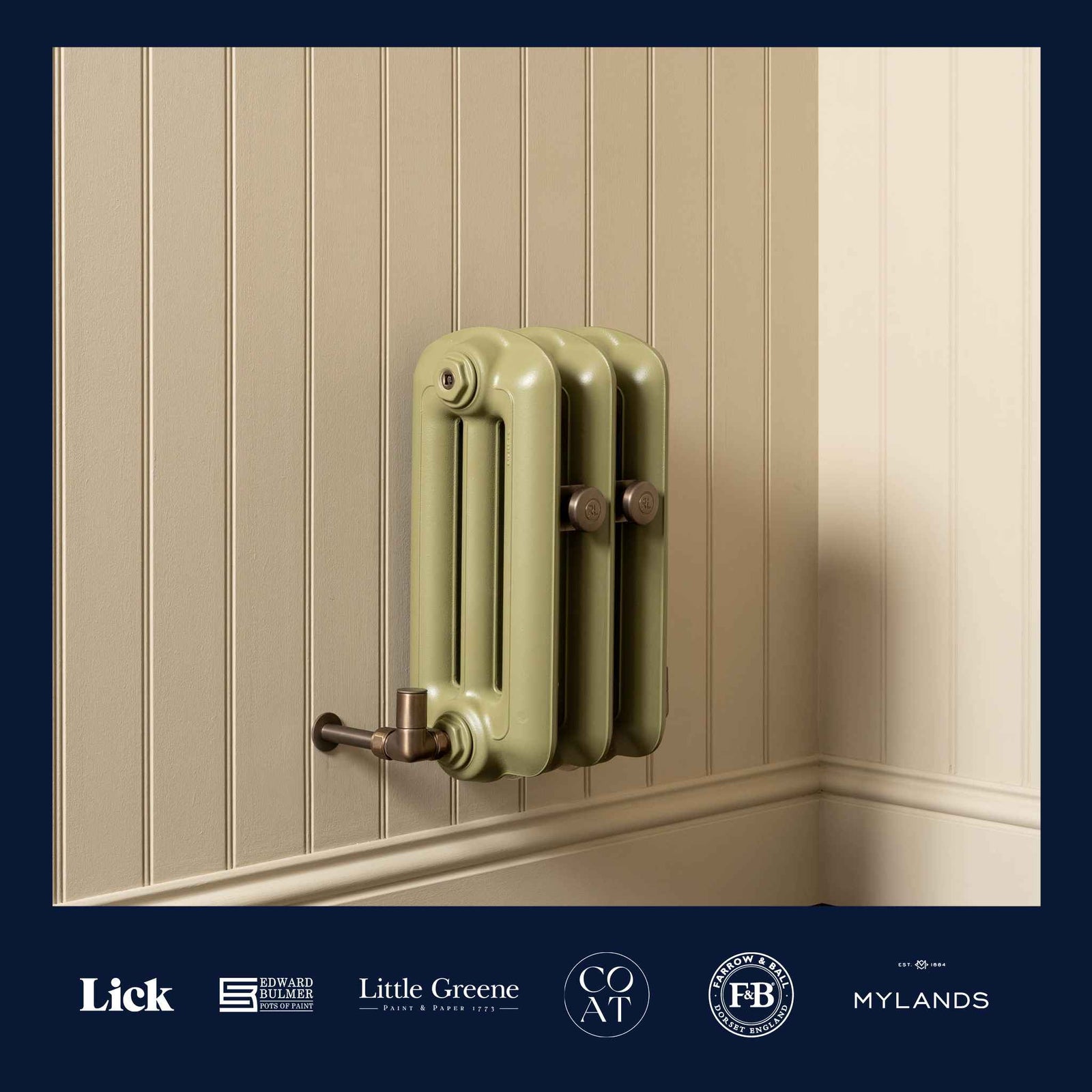 Odiham Cast Iron Radiator - Rutland London (UAE)