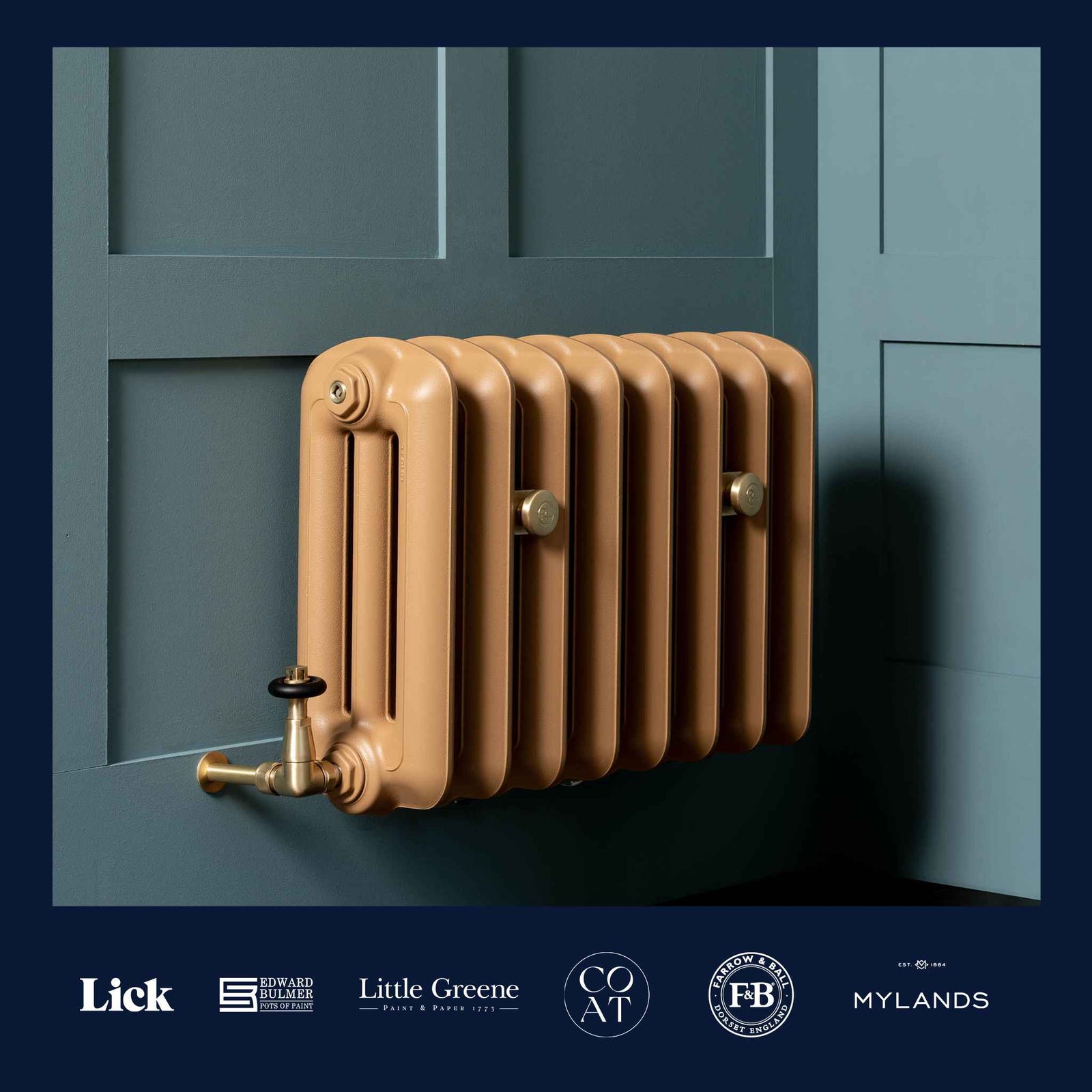 Kingsclere Cast Iron Radiator - Rutland London (UAE)