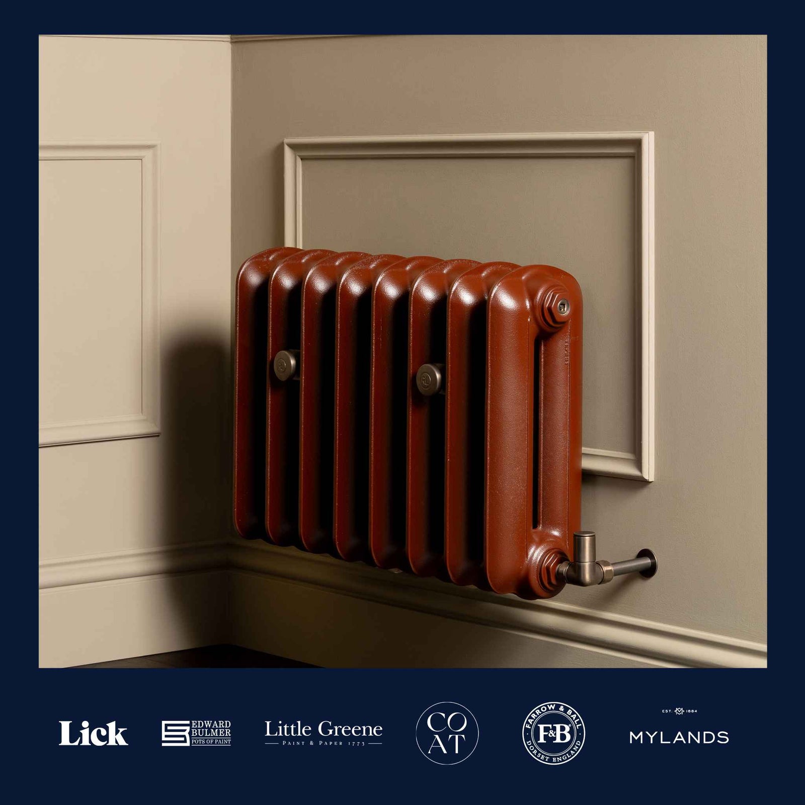 Tadley Cast Iron Radiator - Rutland London (UAE)