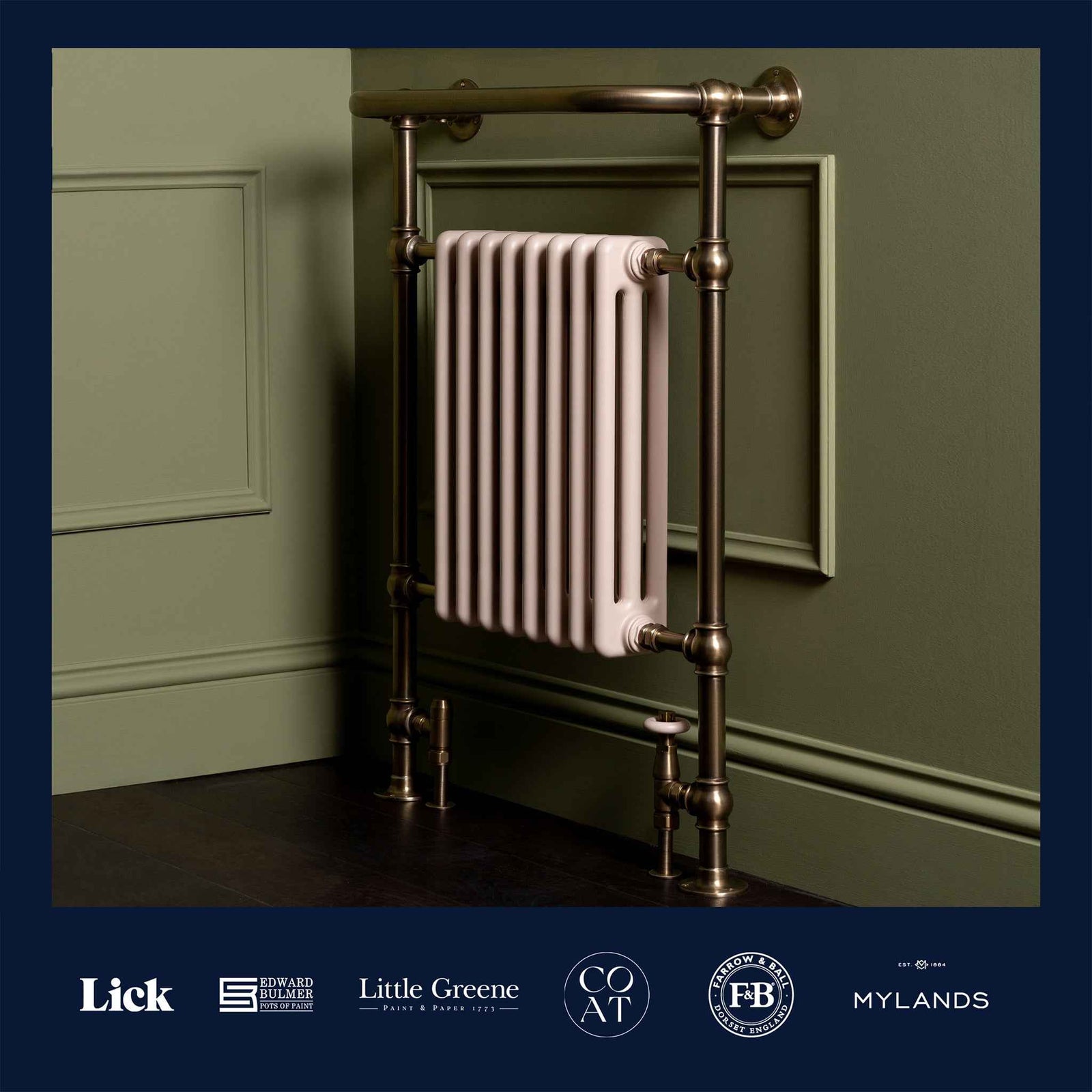 Reginald Heated Towel Rail - Rutland London (UAE)