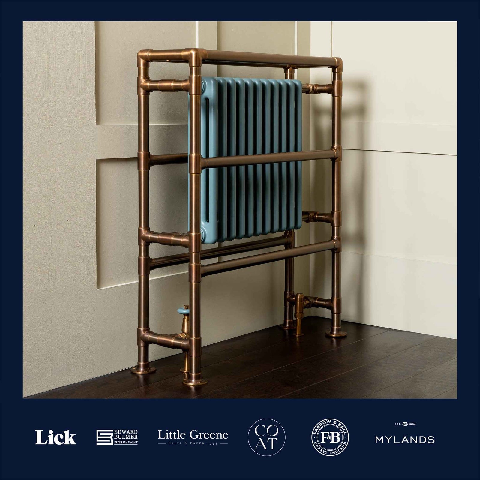 Vulcan Heated Towel Rail - Rutland London (UAE)