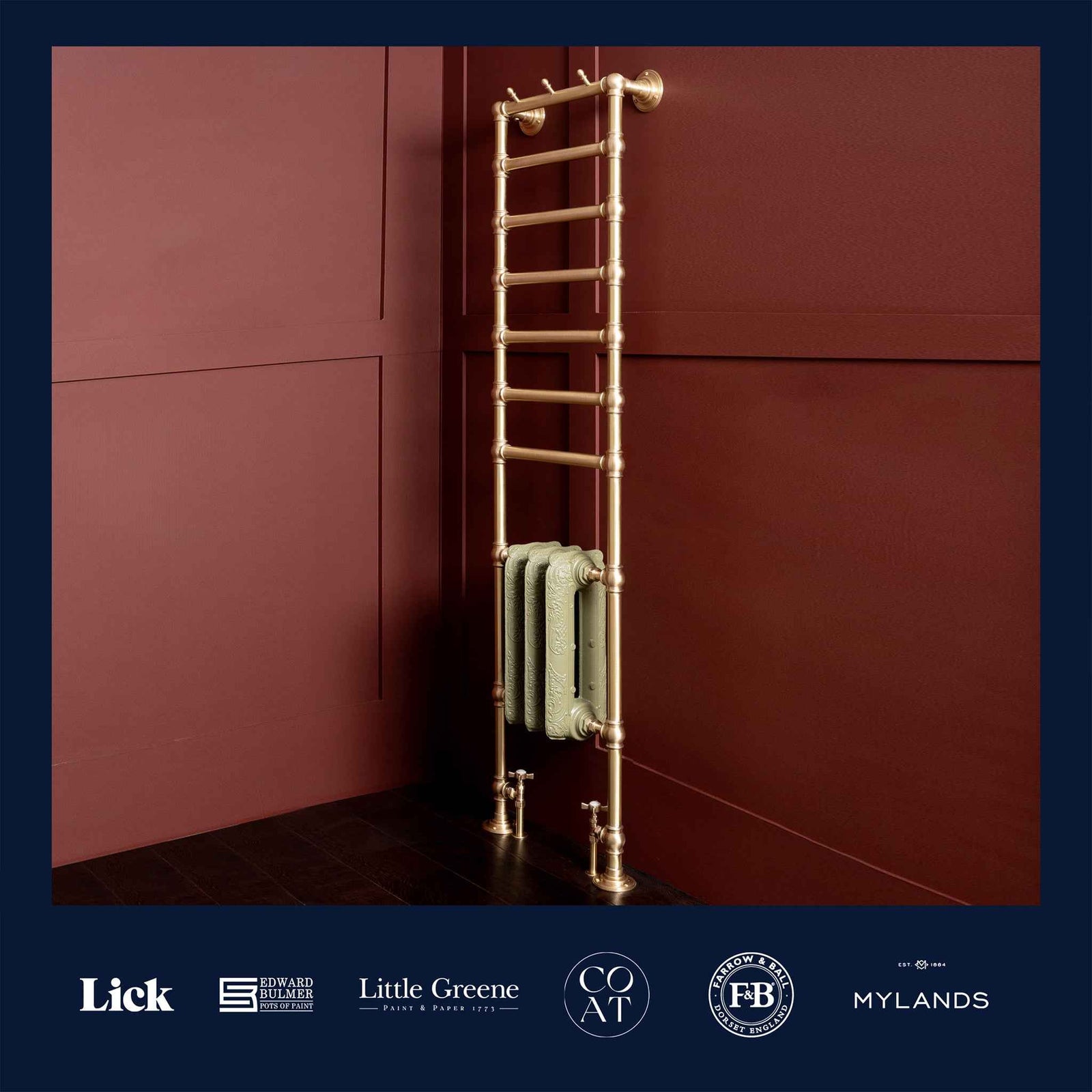 Norland Heated Utility Rack (Inc. Cast Iron Radiator) - Rutland London (UAE)