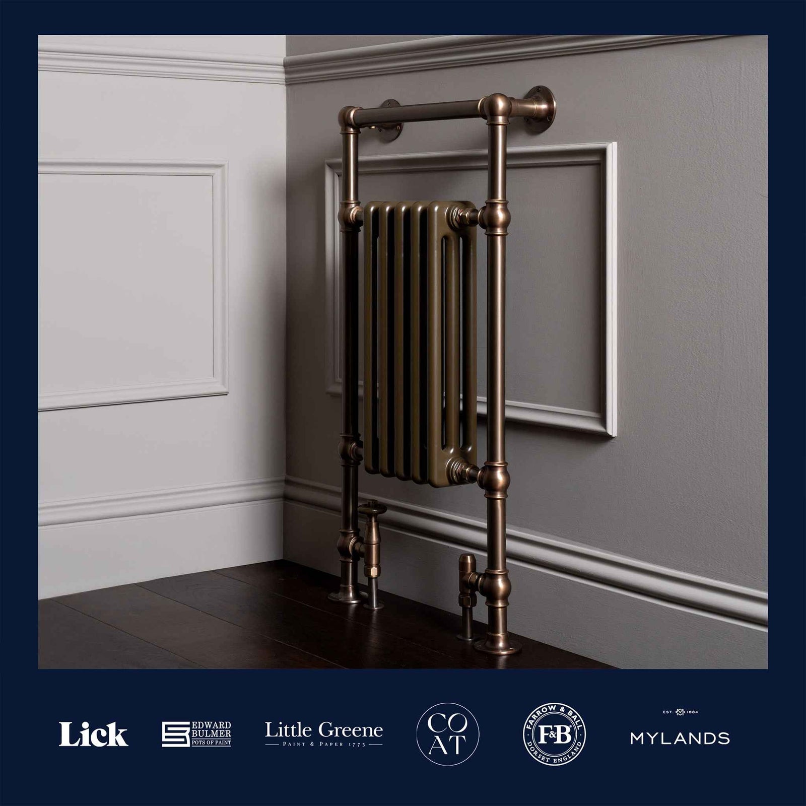 Victoria Heated Towel Rail - Rutland London (UAE)