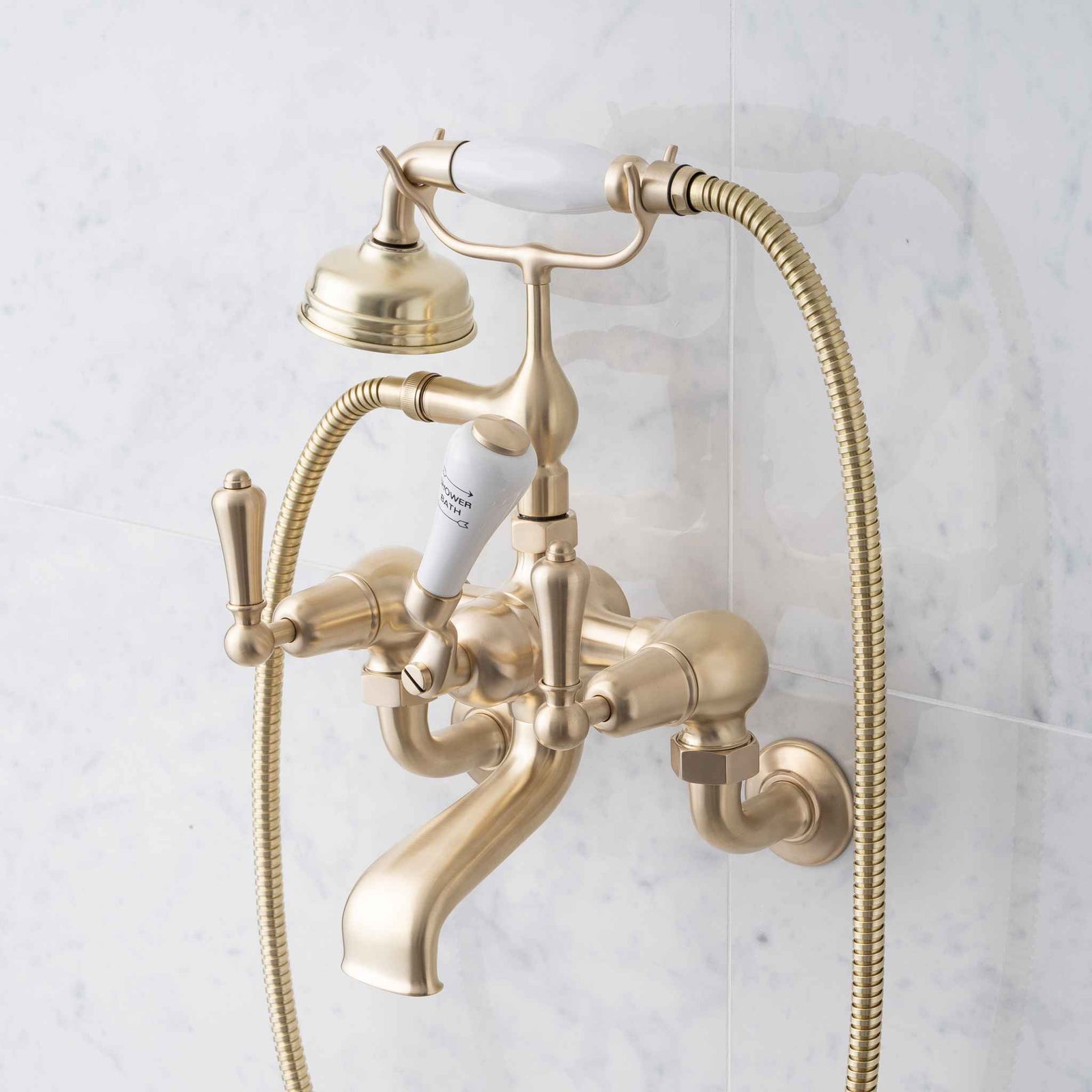 Kemble Metal Lever Bath & Shower Mixer - Rutland London (UAE)